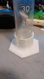 Graduated Cylinder Base 100ml 3D Printer Model