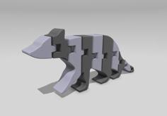 Raccoon Flexi – Articulated 3D Printer Model