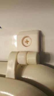 Toilet Hinge 3D Printer Model