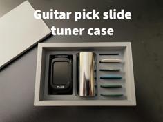 Guitar Pick Tuner Slide Case 3D Printer Model