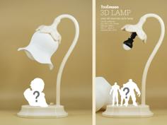 Your Art Nouveau Style Lamp 3D Printer Model