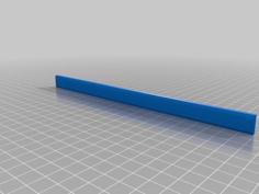 PitchCar Game Rails 3D Printer Model