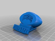 Ohio State Football Phone Stand 3D Printer Model