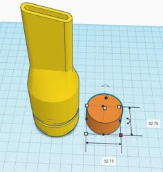 Milwaukee 0880-20 M18 Vacuum Attachment 3D Printer Model