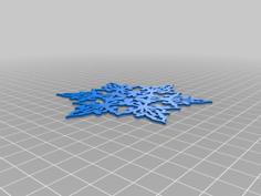 Snowflake 5 3D Printer Model