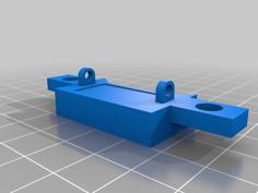 Tamiya Lowboy Jeep Rear Crossmember 3D Printer Model