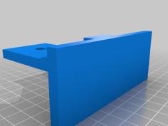 Prusa Spool Holder Shelf Mount 3D Printer Model