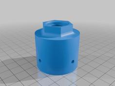 Simple Chuck For ALDI Lathe 3D Printer Model