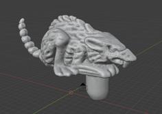 HeroQuest – Rat (1st Variant) 3D Printer Model