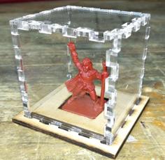 Laser Cut Hero Quest Figure Vitrine