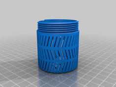 Yet Another Desiccant Container (silica Gel Container) 3D Printer Model