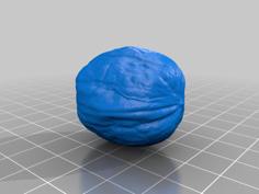 Walnut – 3D Scan – Fixed 3D Printer Model