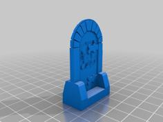 HeroQuest Closed Door 3D Printer Model