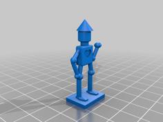 Wizard Of OZ Tinman With And Axe 3D Printer Model