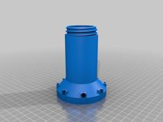 Bottle Dryer With Dowel Arms 3D Printer Model