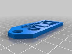 RMCTC Keychain 3D Printer Model