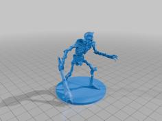 Vine Troll Skeleton 3D Printer Model