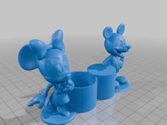 Minni Mickymouse 3D Printer Model