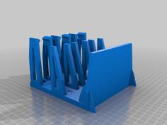 AR15 Mag Wall Mount Vandalism Removed 3D Printer Model