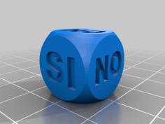 Dado SI/NO 3D Printer Model