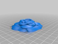 Chanel_Paper_Rose 3D Printer Model