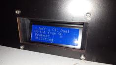 CTC Sunken LCD Bezel 3D Printer Model