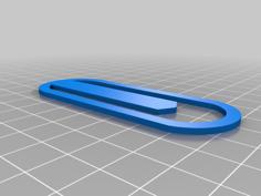 Paperclip/Bookmark – Large 3D Printer Model