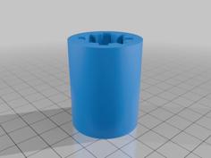 Garage Door Shaft Coupler For Craftsmen/LiftMaster/Chamberlain Garage Door. 3D Printer Model