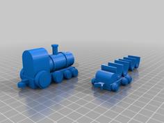 Taco Train And Taco Holding Template 3D Printer Model