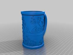 Coke Soda Holder 3D Printer Model