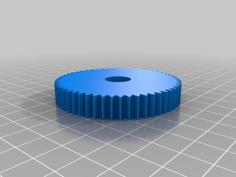 Mini Lathe/Gingery Lathe Metric Change Gears 3D Printer Model