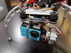 SJ4000 F450 Fpv 2-axis Brushless Gimbal 3D Printer Model