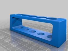 Customizable Test Tube Holder 3D Printer Model