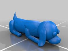 Dog Plush – High Resolution 3D Printer Model