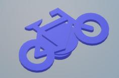 Crocs Pin Bicycle 3D Printer Model