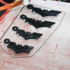 Simple Batman Keychain 3D Printer Model