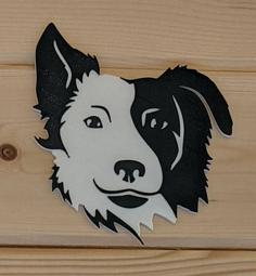 Border Collie 3D Printer Model