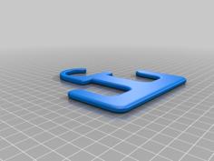 Belt Hanger 3D Printer Model