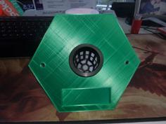 Hydroponic Hex Wall 3D Printer Model