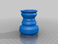 Sturdy Customizable Vase 3D Printer Model