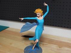 Frozen Elsa – How Can I Make Toys At Home? 3D Printer Model