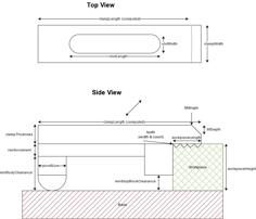 CNC Workholding Clamp Customizable 3D Printer Model