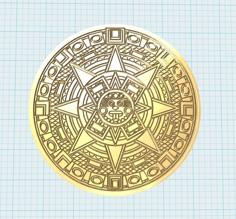 Aztec Calendar 3 3D Printer Model