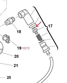 Rancilio Silvia Expansion Valve Gasket 3D Printer Model