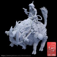 Orc King Patreon “Fungoloid Goblins” Thingiverse Exclusive 3D Printer Model