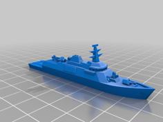 Lake Class Corvette 3D Printer Model