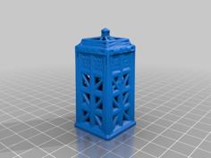 Tube TARDIS 3D Printer Model