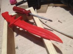 Combat Knife Casting – Fail :( 3D Printer Model