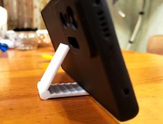 Compact Mini Phone Holder 3D Printer Model