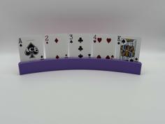 Playing Card Holder 3D Printer Model